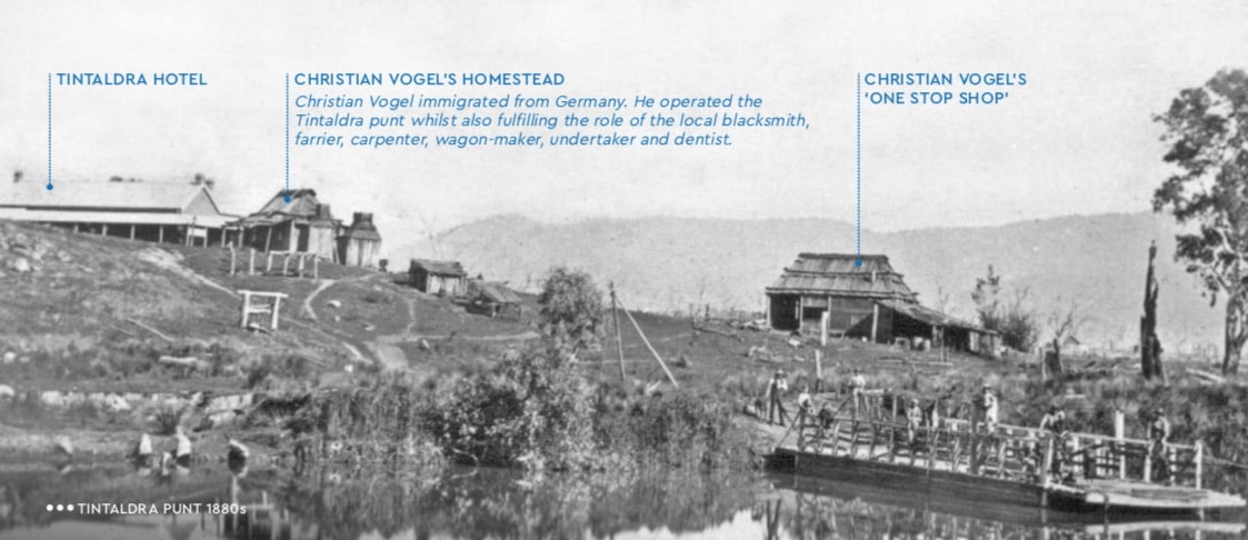 Tintaldra Punt, 1880s